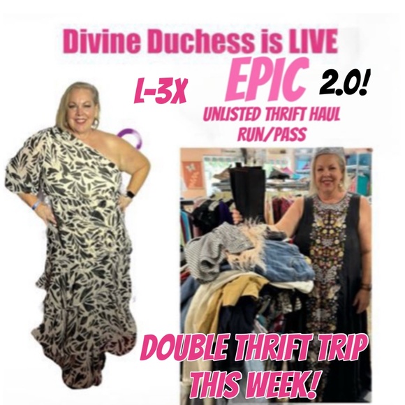 Divine Duchess LIVE 10:11am CT The Semi-Annual $5 Clear Out Sale & 50% off XS-4X - Picture 13 of 17